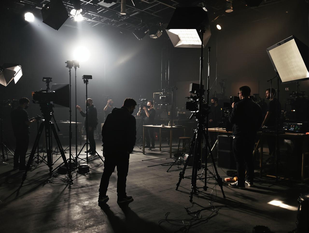 蘑菇视频制作现场